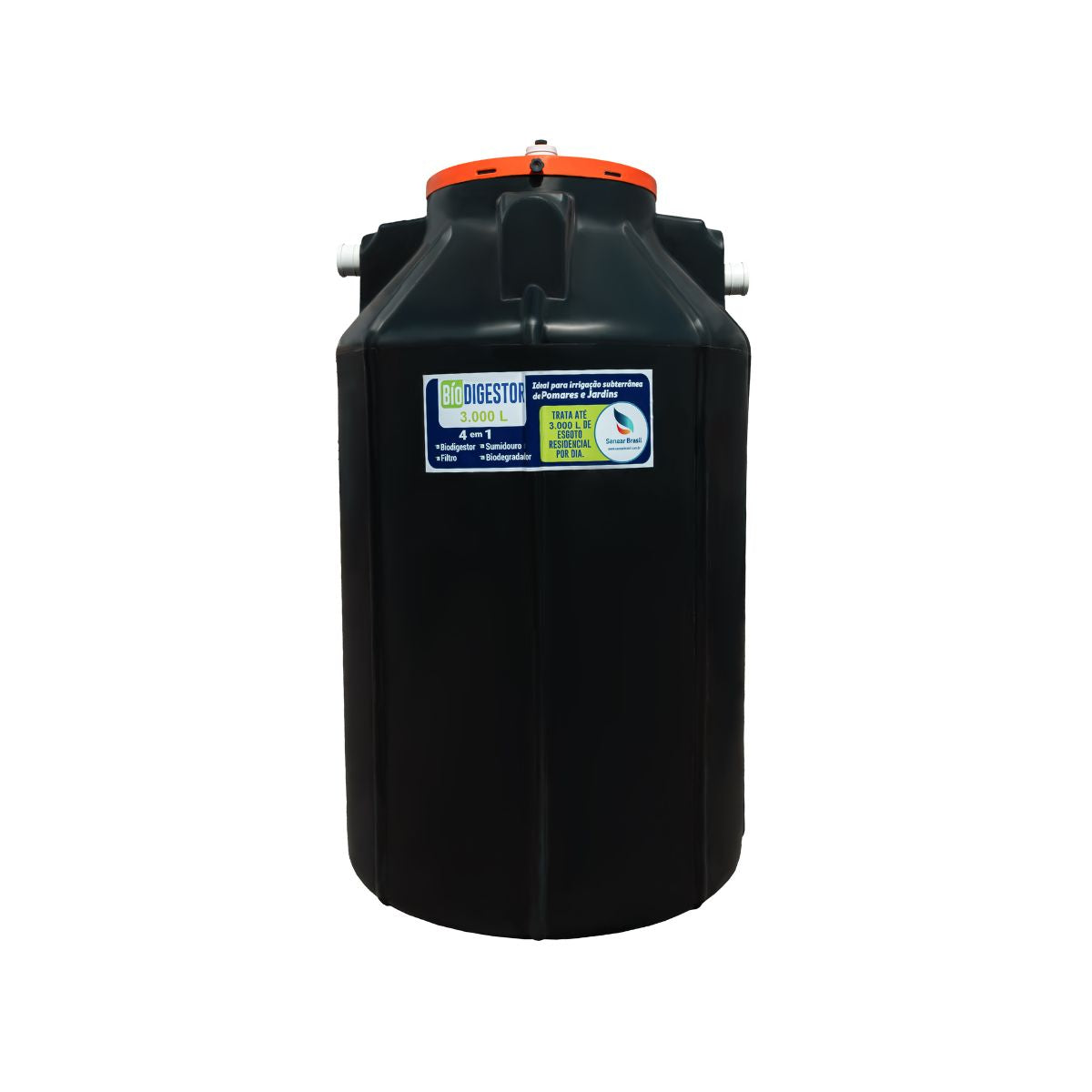 Biodigestor 3000L - Sanear Brasil - Sanear Brasil - Loja oficial | Produtos para tratamento de Água e esgoto