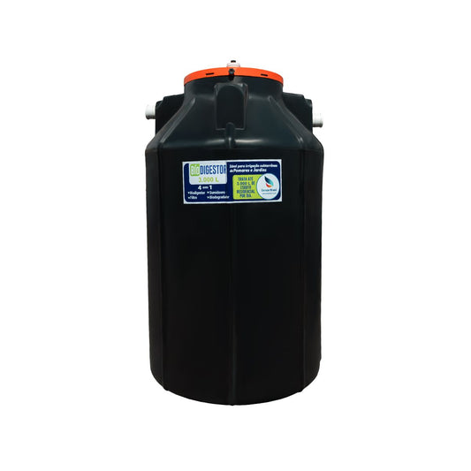Biodigestor 3000L - Sanear Brasil - Sanear Brasil - Loja oficial | Produtos para tratamento de Água e esgoto