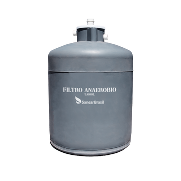 Filtro Anaeróbio 5.000 Litros - Sanear Brasil - Sanear Brasil - Loja oficial | Produtos para tratamento de Água e esgoto