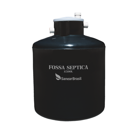 Fossa Séptica 2.500 Litros - Sanear Brasil - Sanear Brasil - Loja oficial | Produtos para tratamento de Água e esgoto