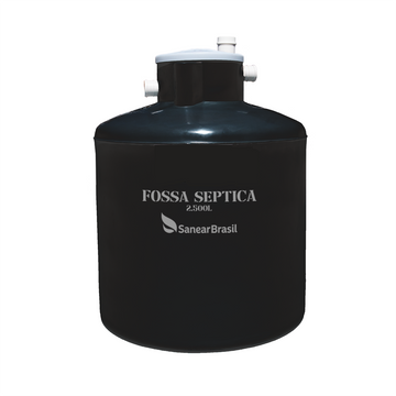 Fossa Séptica 2.500 Litros - Sanear Brasil - Sanear Brasil - Loja oficial | Produtos para tratamento de Água e esgoto