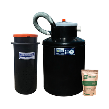 Super Biodigestor 1000L/dia + Leito de secagem 200L