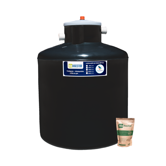 Biodigestor 2.500l - Sanear Brasil - Sanear Brasil - Loja oficial | Produtos para tratamento de Água e esgoto