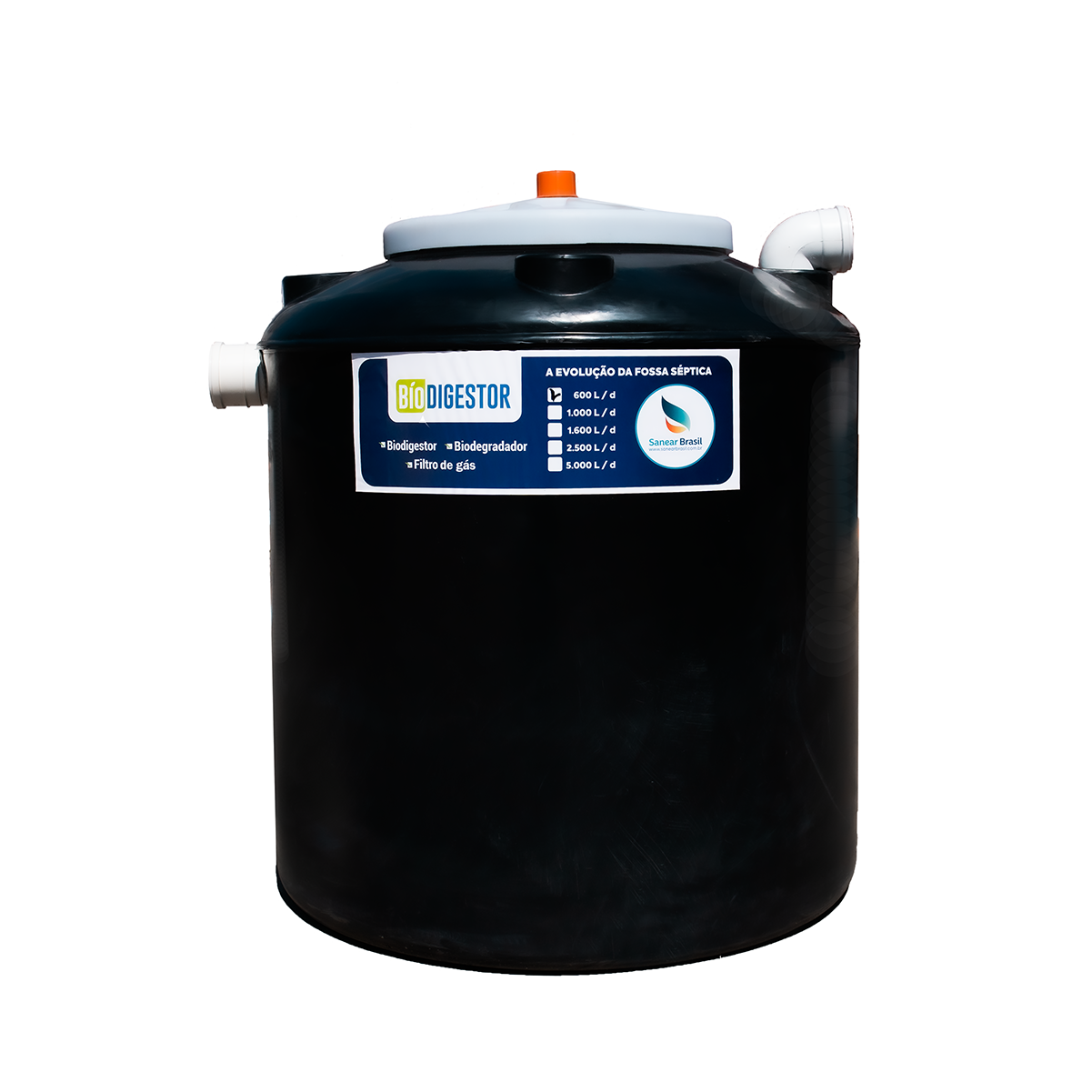 Biodigestor de 600L Sanear Brasil
