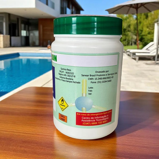 Pastilha de Cloro - 1kg - Sanear Brasil - Loja oficial | Produtos para tratamento de Água e esgoto