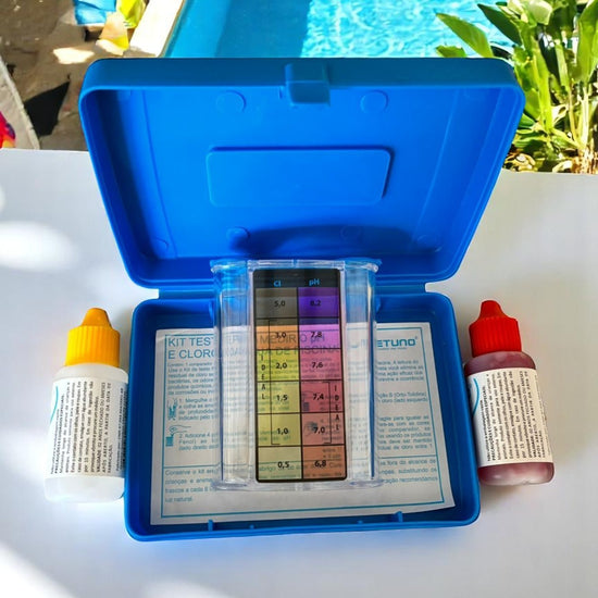 Kit Completo Análise de Cloro e PH - Sanear Brasil - Sanear Brasil - Loja oficial | Produtos para tratamento de Água e esgoto