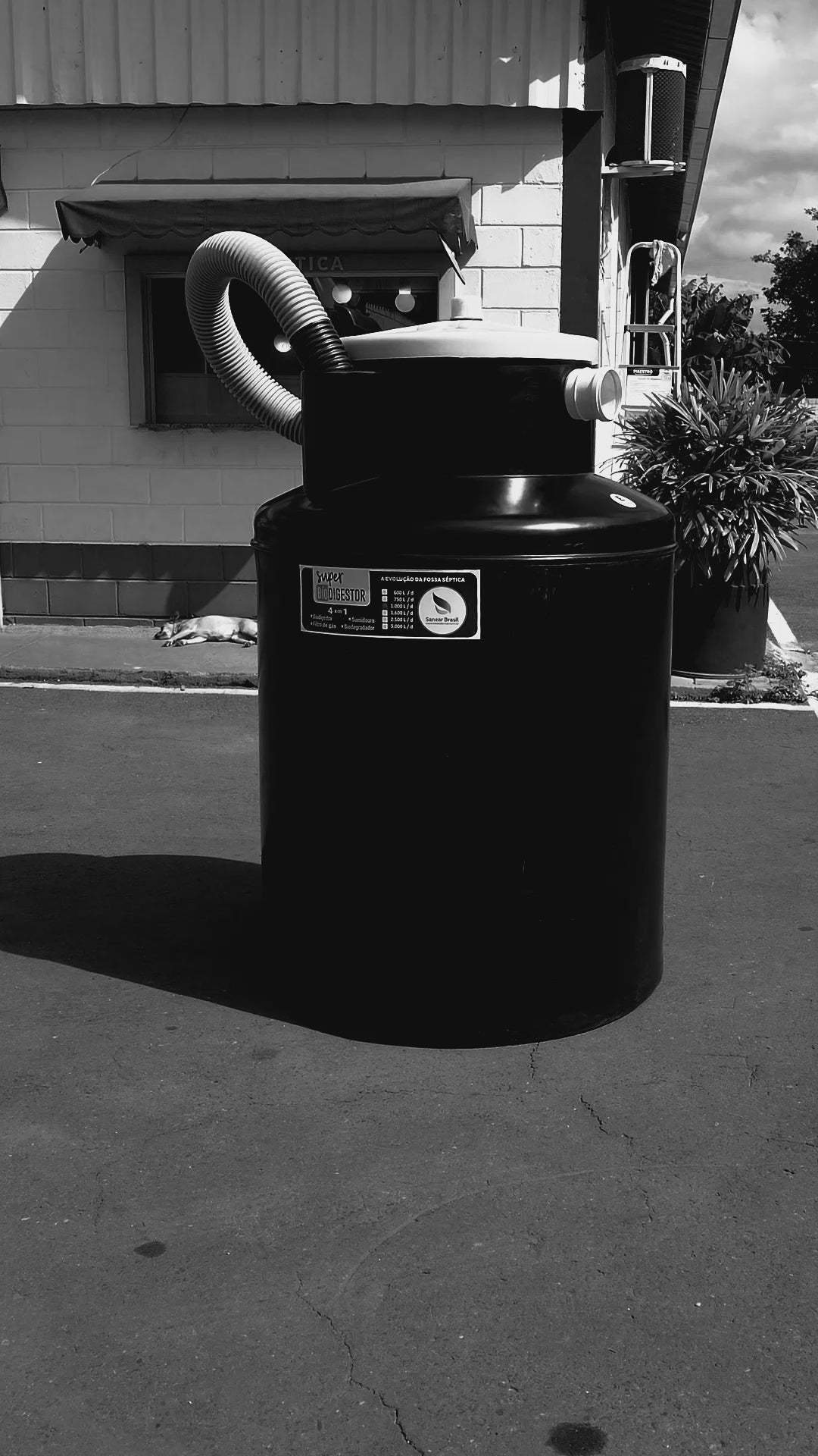 Super Biodigestor 1000L Sanear Brasil
